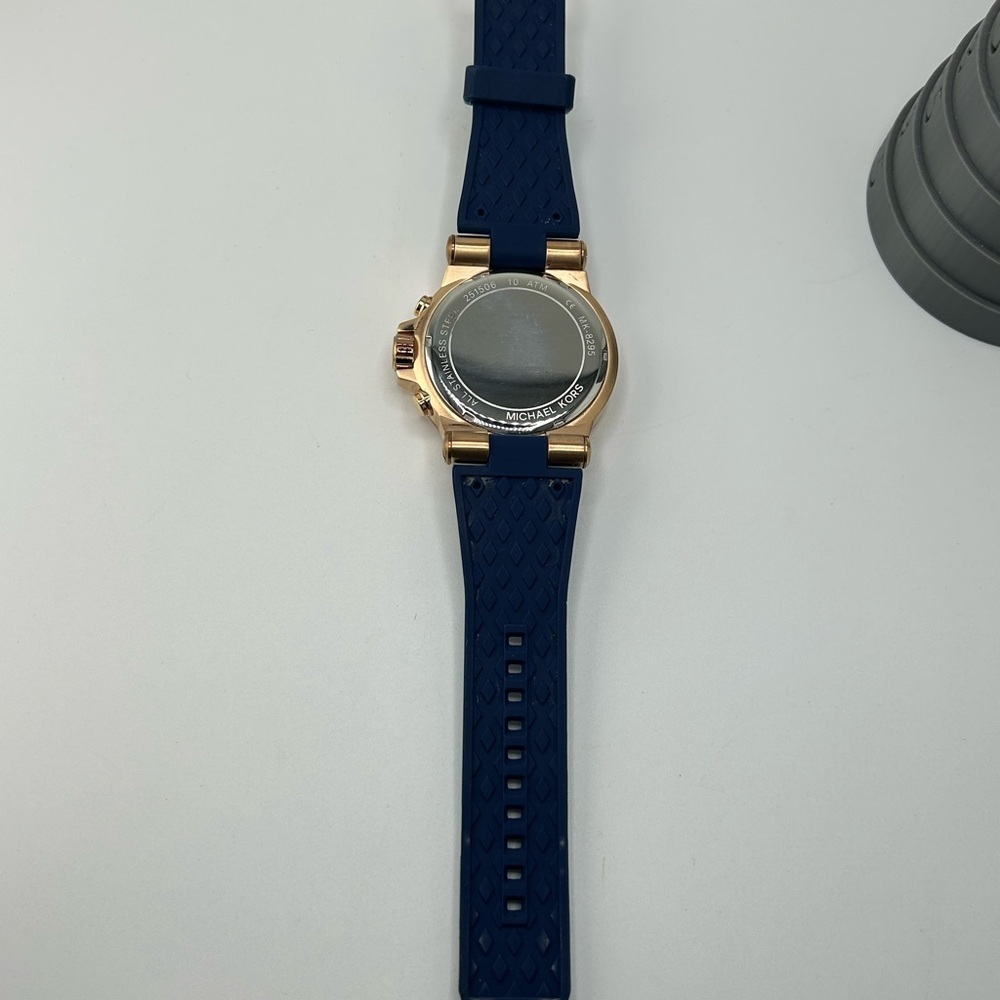 Michael Kors MK8295 Men's Watch Chronograph Dylan Blue Watch 054 - Picture 5 of 6